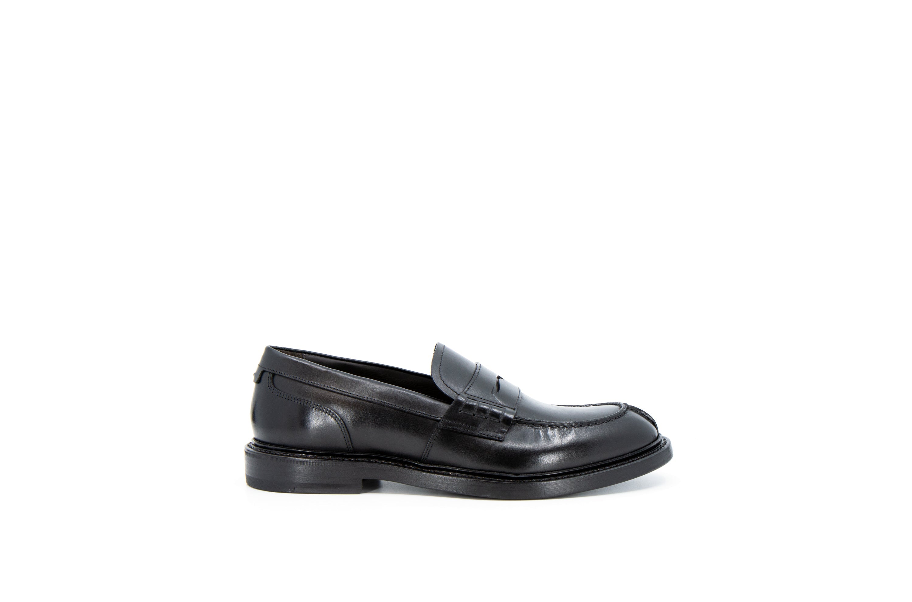 Jermyn Loafer Black Cordovan Leather Shoes