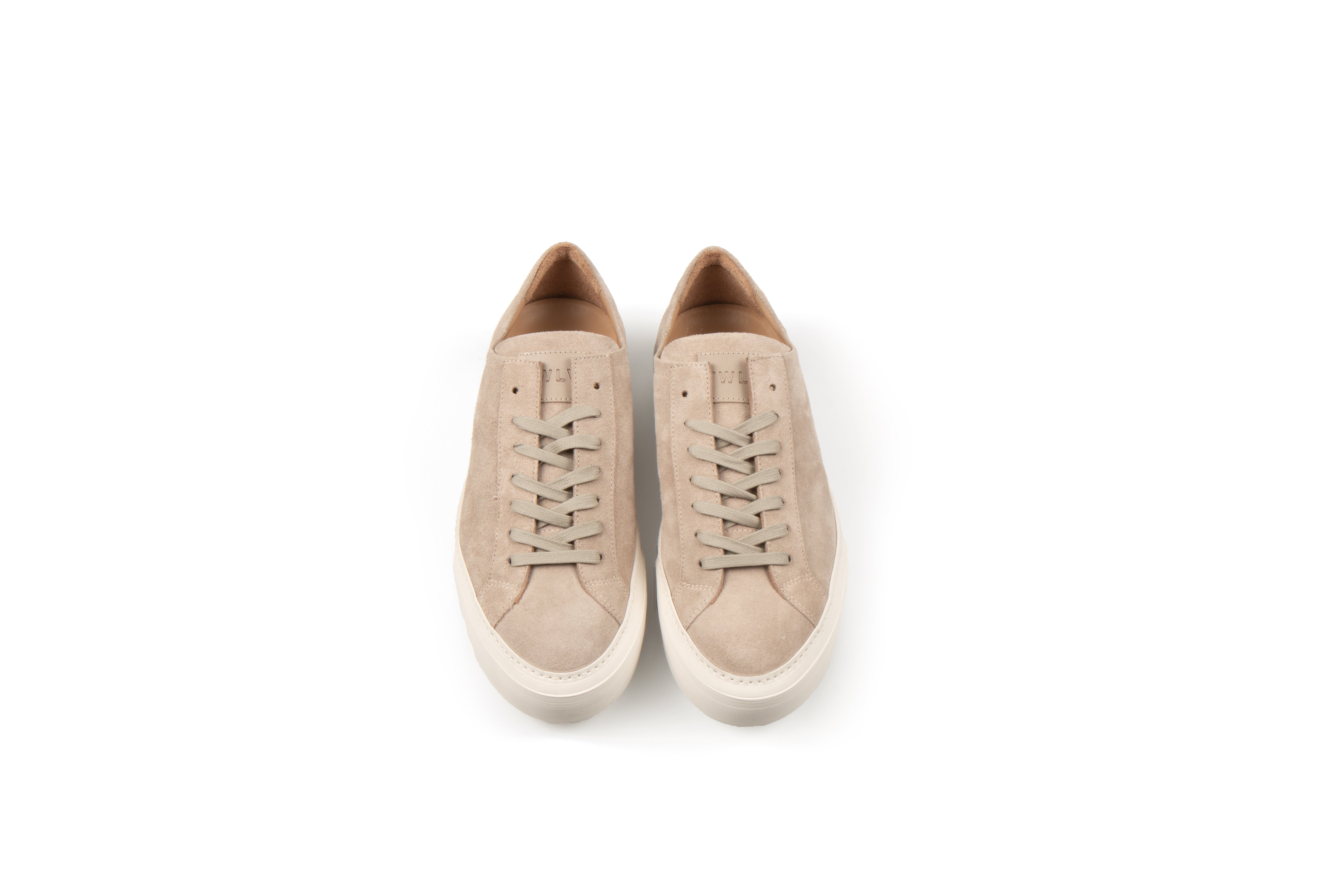 Borg Low Sneaker Sand Suede
