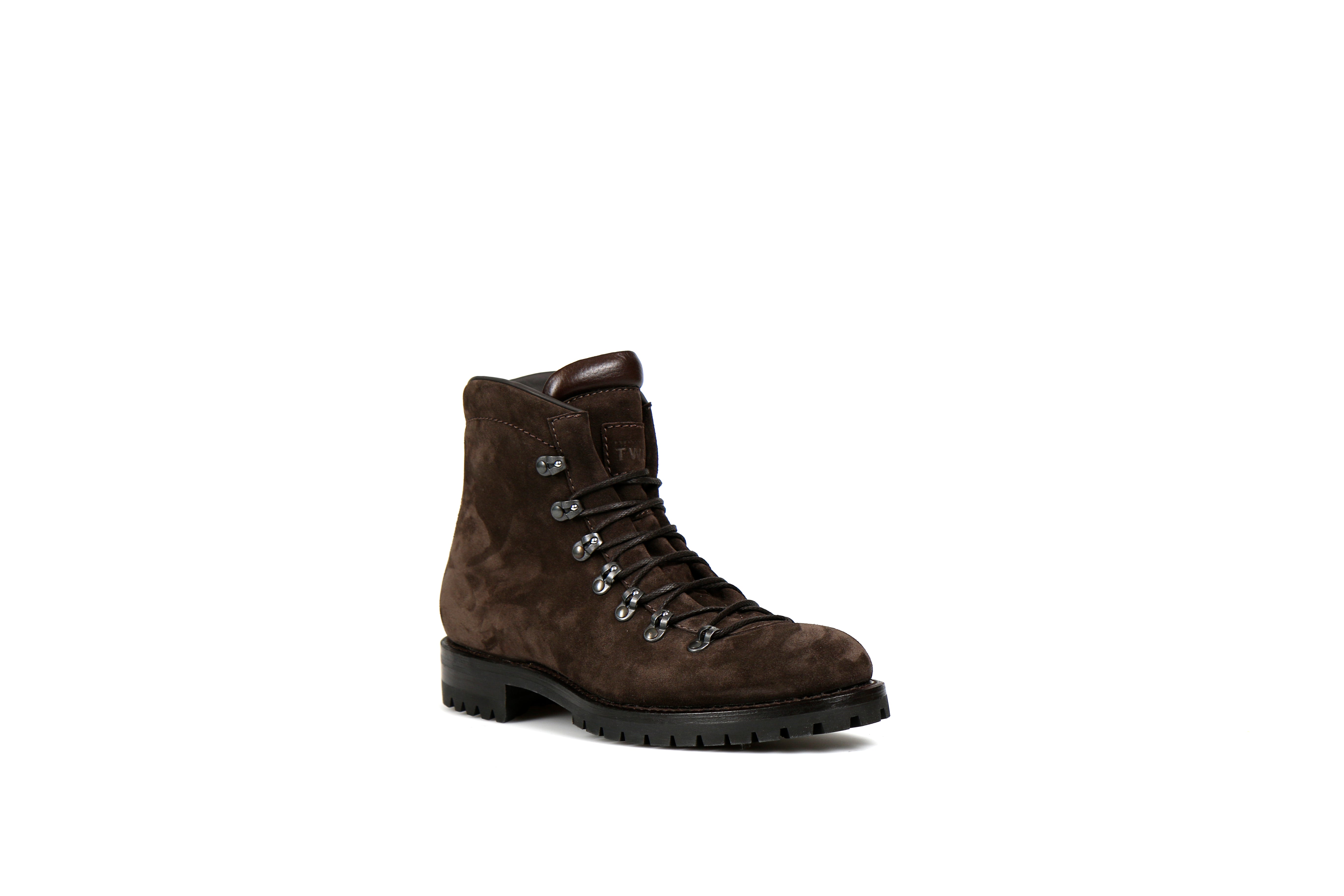 Kings Coffee Suede Leather Hiking Boots